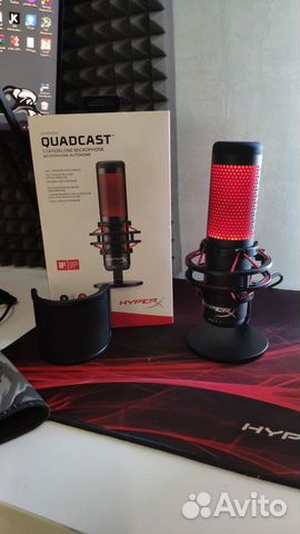Микрофон Hyperx QuadCast объявление продам