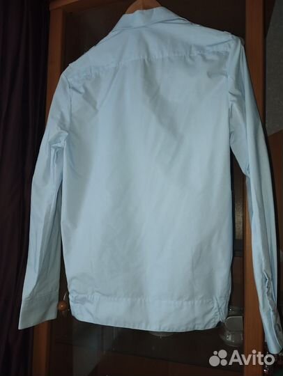 Рубашка синяя женская пш мвд