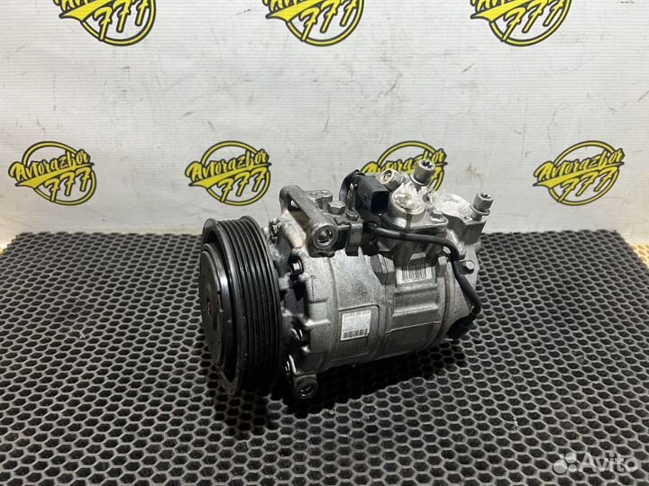 Компрессор кондиционера Audi Q7 4L 3.0 рест
