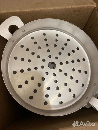 Кастрюля алюминиевая / мантоварка (забронирована)