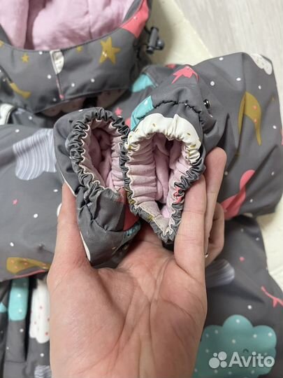 Зимний комбинезон crockid 74-80 пакет