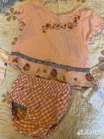 Детские вещи пакетом от 0 до 6 месецев