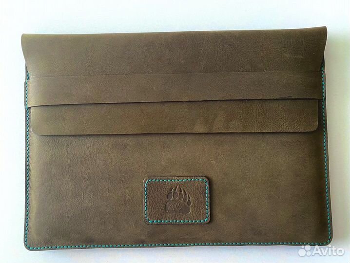 Чехол на macbook pro 13 из натуральной кожи