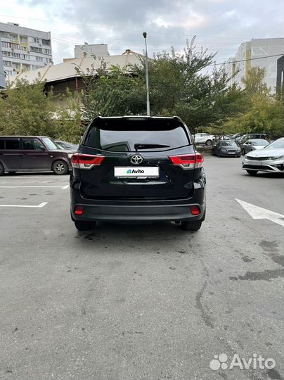 Toyota Highlander 3.5 AT, 2017, 185 000 км