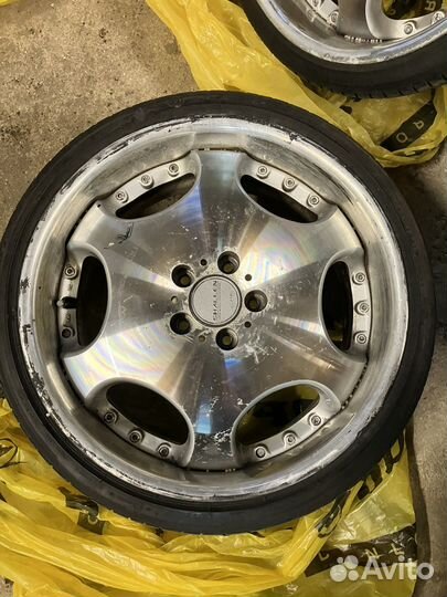 Разноширокие диски R19 AME shallen