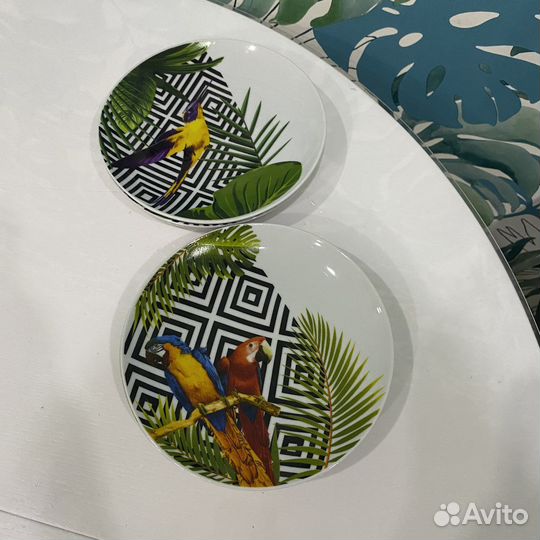 Набор столовой фарфоровой посуды «Тропики»