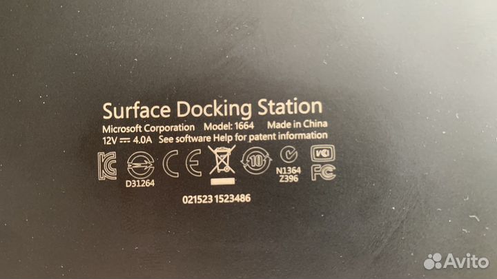 Microsoft docking station for Surface Pro 3/4/5/6