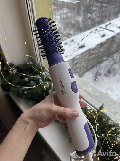 Фен щетка rowenta