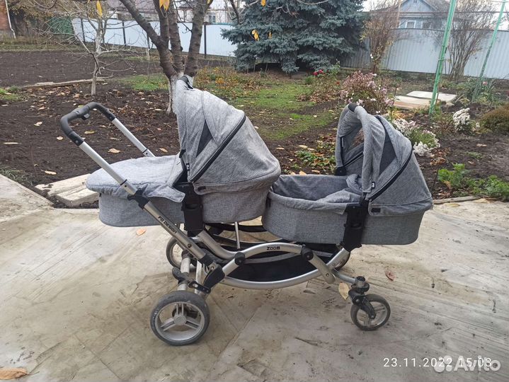 Детские коляски для двойни 2в1 бу fd design