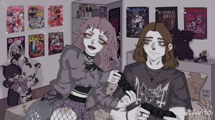 Рисунки на заказ, арты