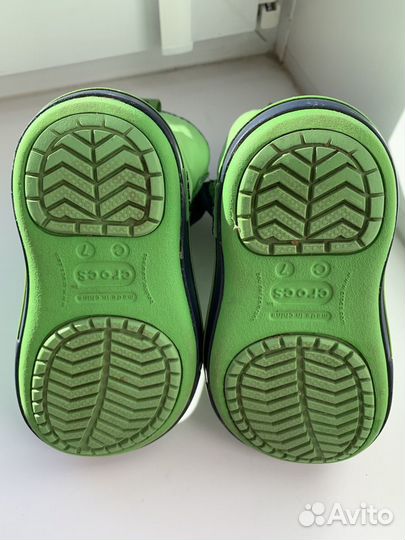 Демисезонние сапоги crocs c7