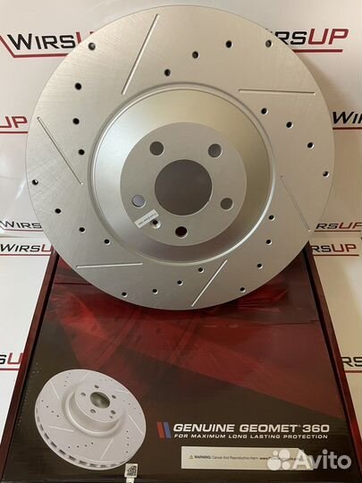 Тормозной диск передний Touareg CR7 Q8 4M0615301AS