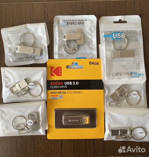Usb флешка 32gb 64gb 128gb 256gb 512gb