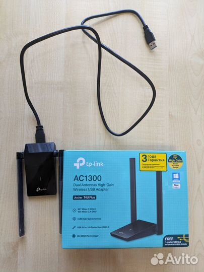 Wi-Fi USB-адаптер TP-Link Archer T4U Plus