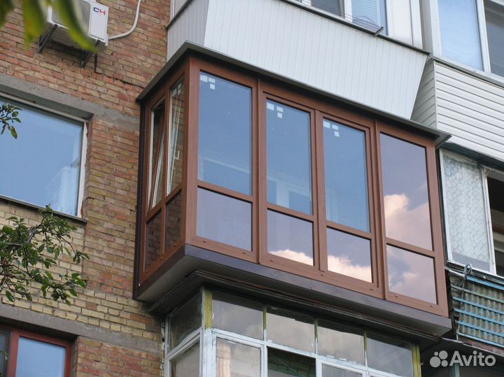 Пластиковое остекление балконов