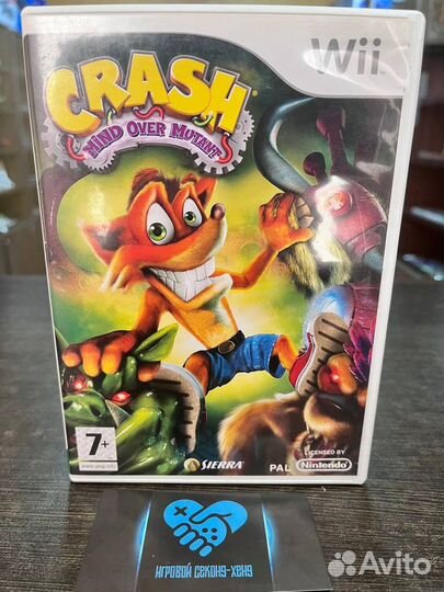 Crash: Mind over Mutant. Лицензия Nintendo Wii вии
