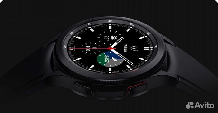 Часы Samsung galaxy watch 4 classic Черные/Серебро