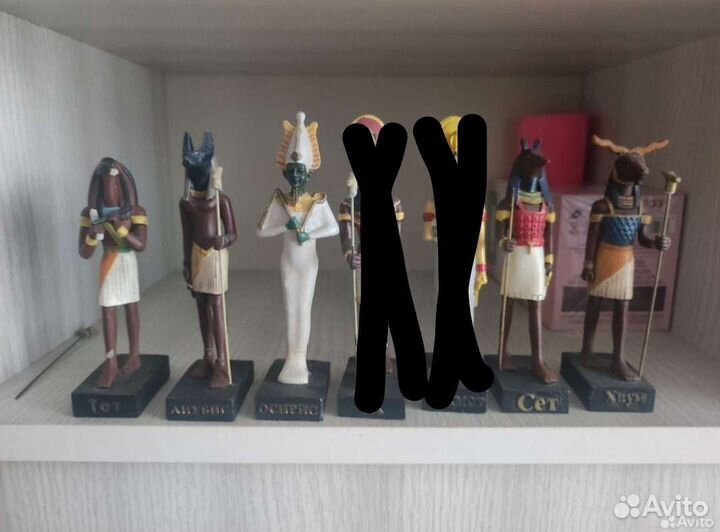 Фигурки из серии тайны богов египта
