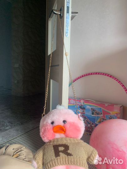 Уточка лалафанфан игрушка - сумочка