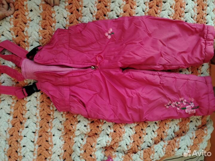 Зимний костюм тройка на девочку