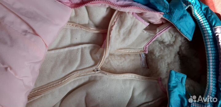 Комбинезон зимний на девочку 80,86