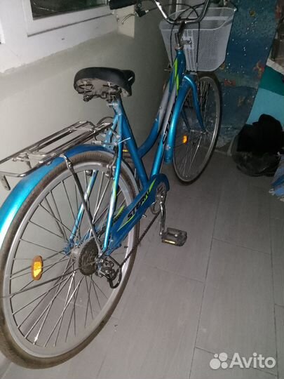 Велосипед stern дамский с корзиной