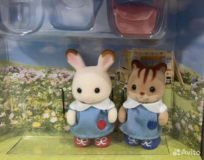 Sylvanian Families малыши зайка и белочка