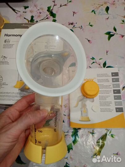 Молокоотсос ручной medela, двухфазный в отлич