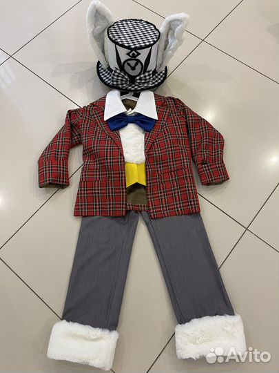 Костюм белого кролика в аренду