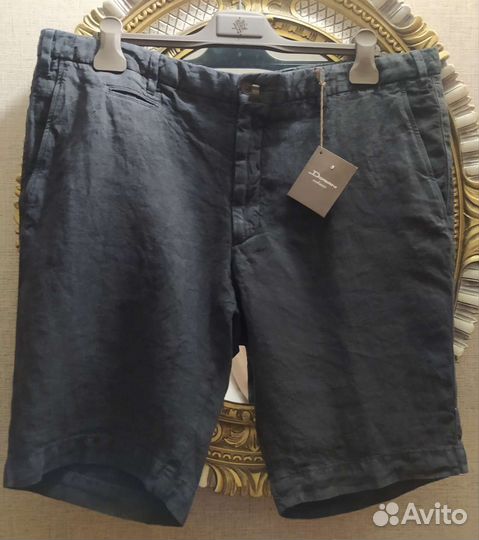 Шорты Doriani Borrelli Kiton 120 Lino Isaia