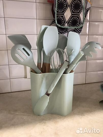 Кухонный набор (силиконовые приборы для готовки)