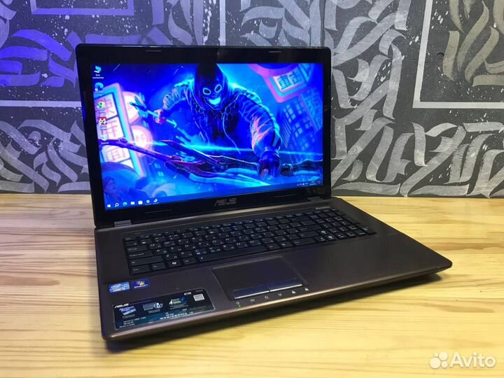 Мощный ноутбук Asus Core-i5/6gb/SSD+HDD