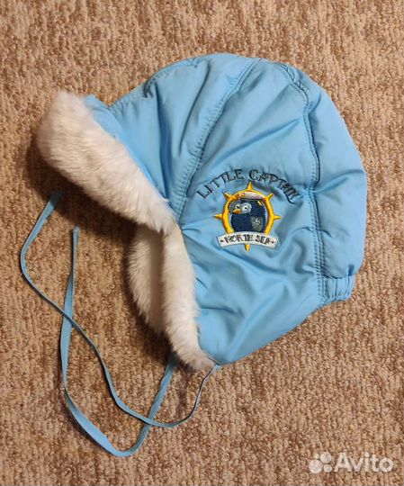 Шапка для мальчика 52 зимняя 1-2 года