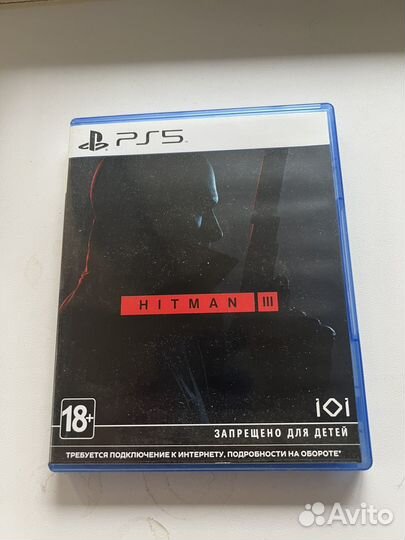 Hitman 3 ps5 диск