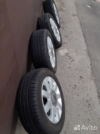 Диски Форд Фьюжн литые(оригинал) +шины Michelin