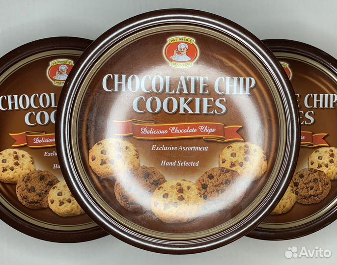 Печенье в металлической банке, 450 грамм