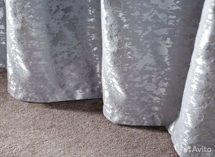 Шторы мрамор новые