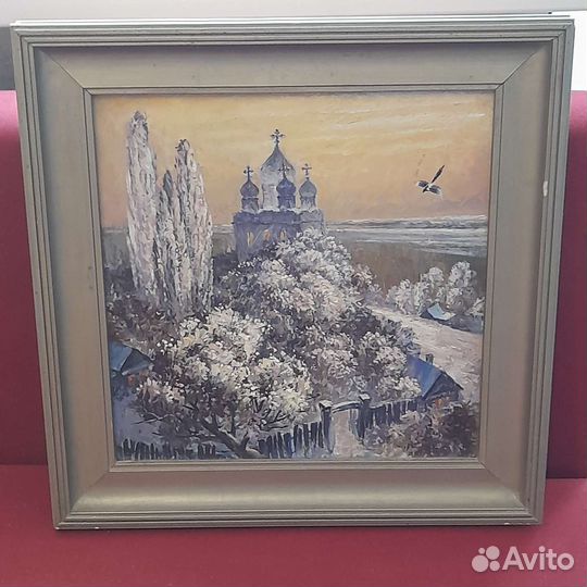 Картина маслом на холсте Заслуженного художника