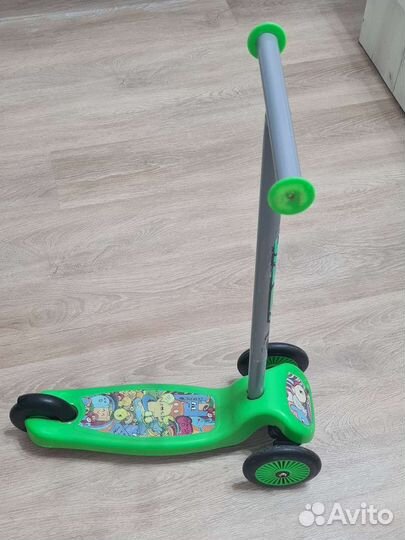 Самокат детский трехколесный складной