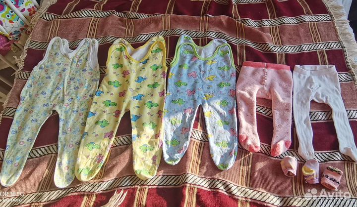 Вещи на девочку пакетом 68-74