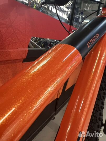 Велосипед Cube attention 2023 orange