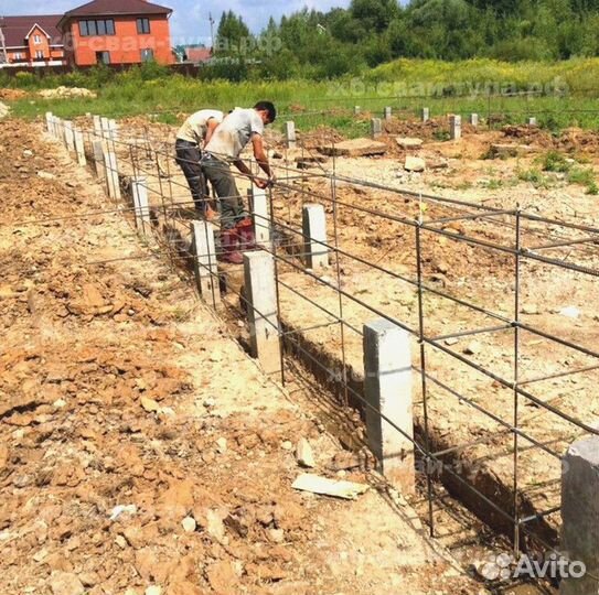 Фундамент жб сваи