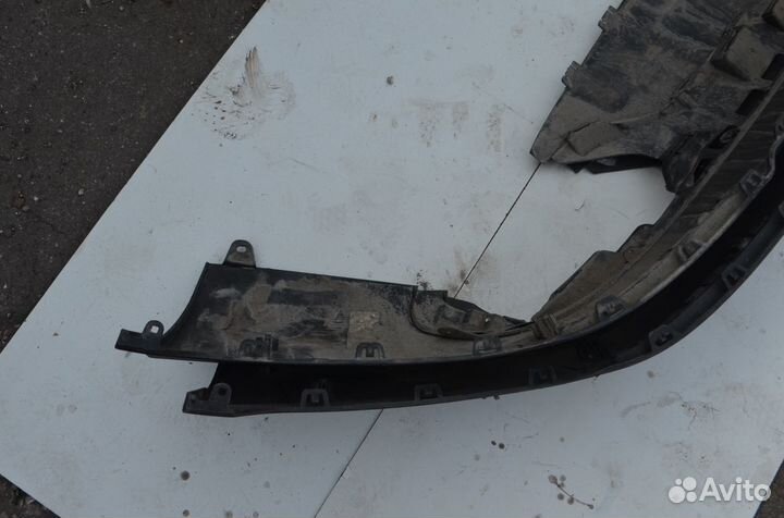 Юбка бампера Mercedes Glc X253 2015 задняя нижняя