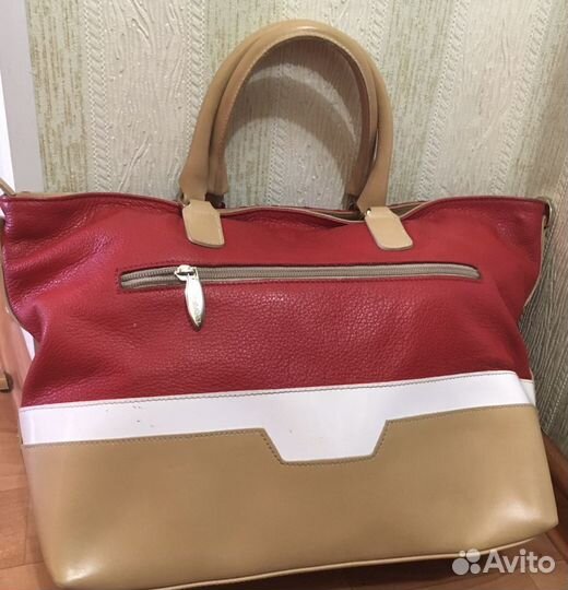 Сумка Di Gregorio (Италия) кожа натуральная