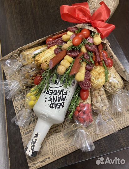 Мужские мясные букеты / Вкусные подарки