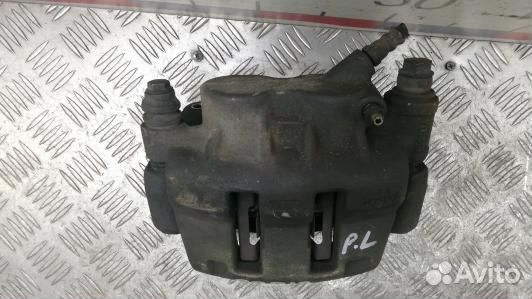 Суппорт тормозной передний левый renault master 2