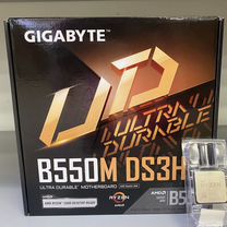 Комплект Ryzen 5 5600 + gigabyte B550M DS3H