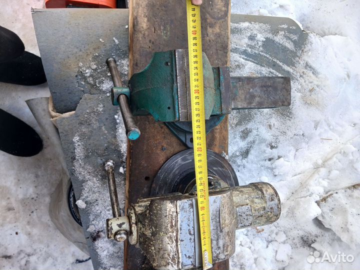 Тиски слесарные СССР