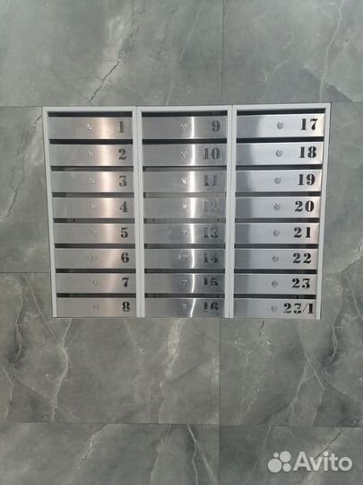 Почтовые многоквартирные ящики