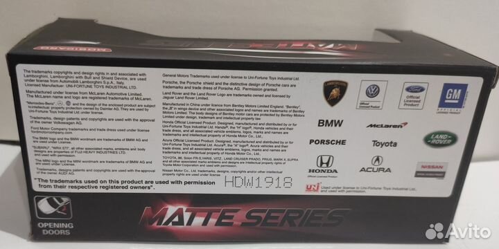 Машинка Mobicaro Porsche 918 Spyder